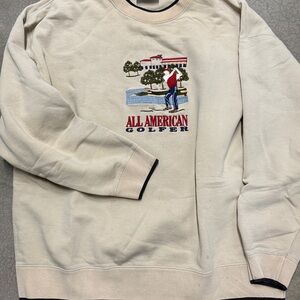 Beige Crewneck Sweater